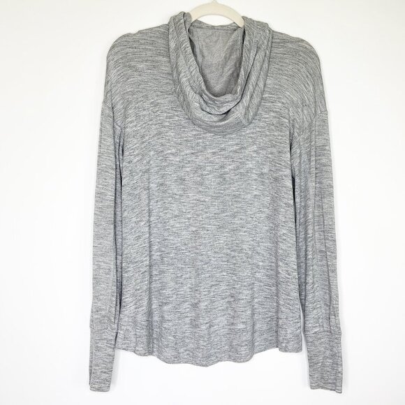 Athleta Lightweight Hoodie Women’s Size XXS Gray Modal Sweatshirt - Picture 5 of 7